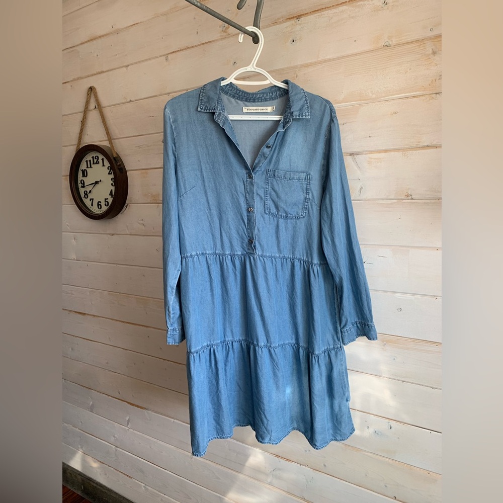 Standard Grace | Blue Denim Dress